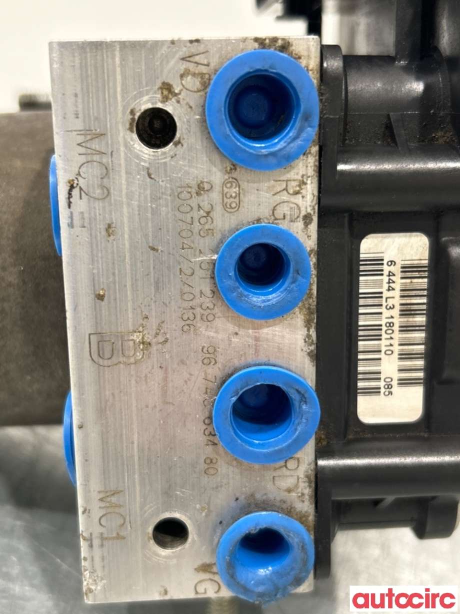 ABS sentral til Citroën Berlingo 2008-2015 (Type II, Fase 1)  (CITROEN|1682609680|0265251239|9674663480)