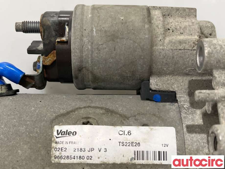 Starter diesel til Peugeot 508 2011-2014 (Type I, Fase 1)  (PEUGEOT|5802CE|TS22E26|9662854180)