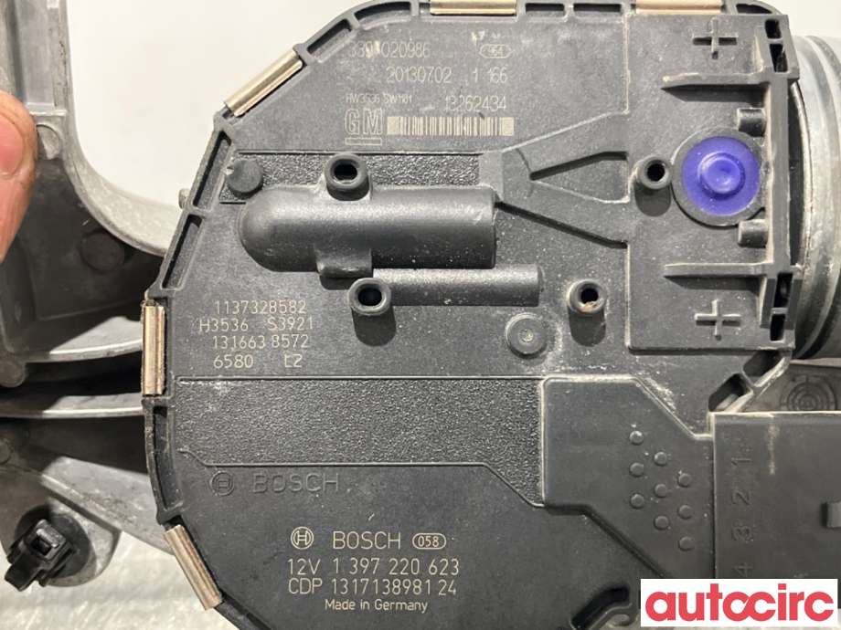 Viskermotor frontrute til Opel Astra J 2010-2015  (OPEL|13262434|1397220623)