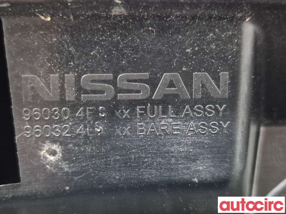 Spoiler bakluke til Nissan Qashqai 2014-2021 (Type II)  (NISSAN|960324EA0H|)