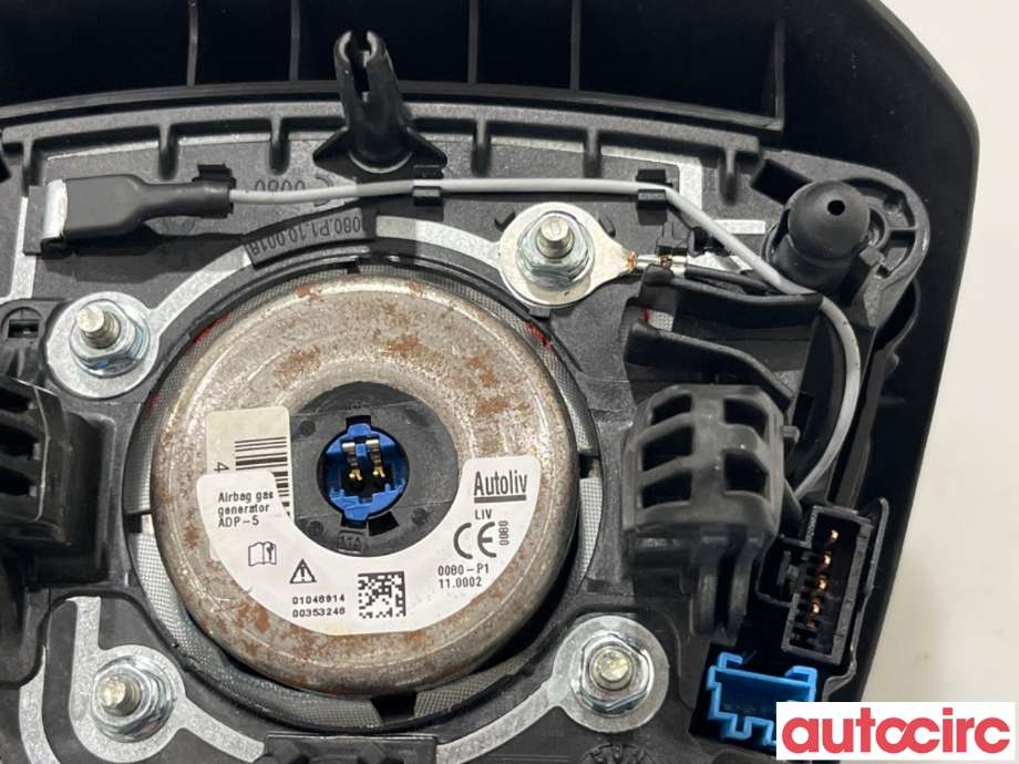 Airbag rattpute til Peugeot 2008 2013-2019 (Type I)  (PEUGEOT|98072114ZD|)
