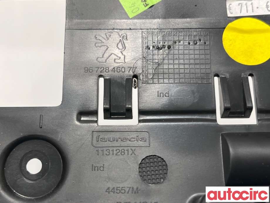 Innredning diverse til Peugeot 2008 2013-2019 (Type I)  (PEUGEOT|96728460ZD||9672846077)