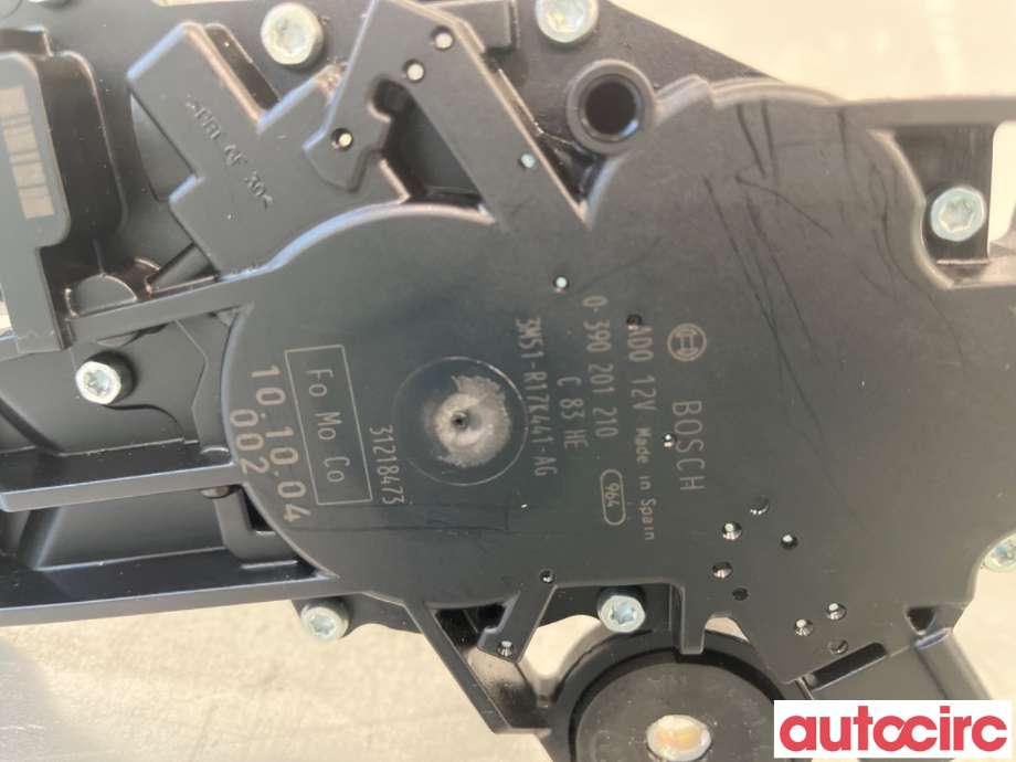 Viskermotor bakrute til Ford Focus 2008-2010 (Type II, Fase 2)  (FORD|1689913|0390201210|3M51-R17K441-AG)