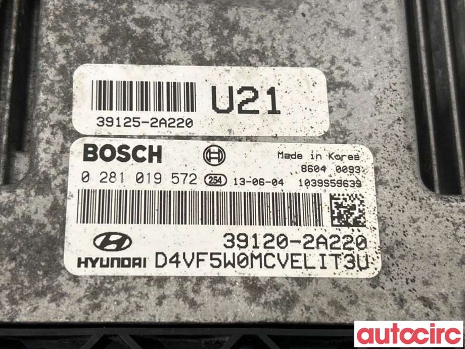 Styreenhet motor til Hyundai i40 2012-2017  (HYUNDAI|391202A220|0281019572|39120-2A220)