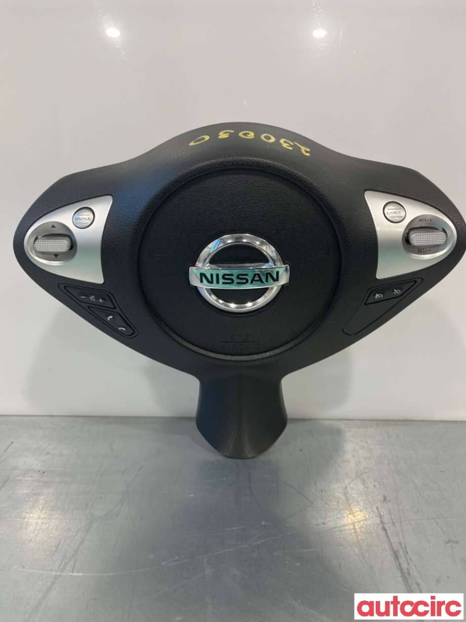 Airbag rattpute til Nissan Juke, 2010-2014 (Fase 1)  (NISSAN|K85101KA3A)