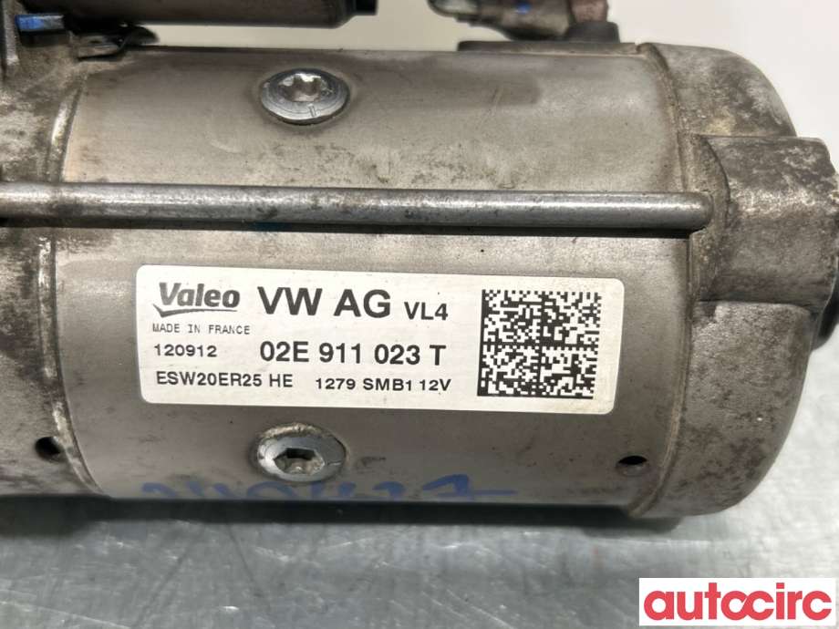 Starter diesel til VW Golf VII 2012-2017 (Fase 1)  (VOLKSWAGEN|02E911022C||02E911023T)