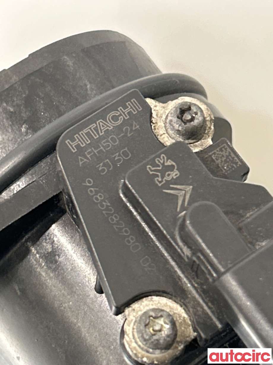 Luftmengde/luftmassemåler til Peugeot Partner 2008-2015 (Type II, Fase 1)  (PEUGEOT|1920RA|AFH50-24|9683282980)