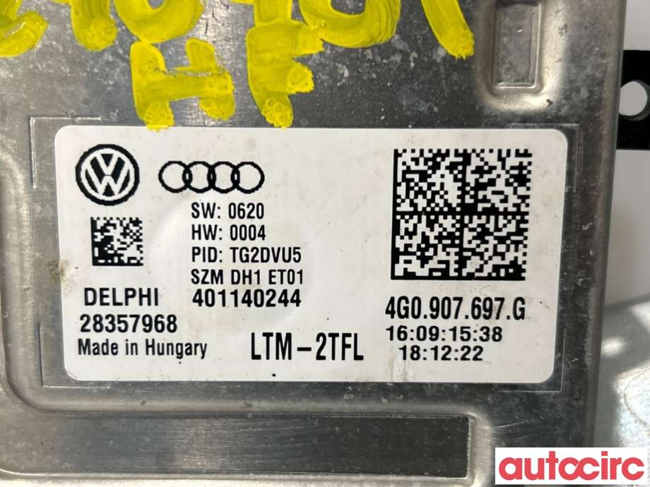 Styreenhet xenon/ballast til VW Golf VII 2012-2017 (Fase 1)  (VOLKSWAGEN|4G0907697F||4G0907697G)