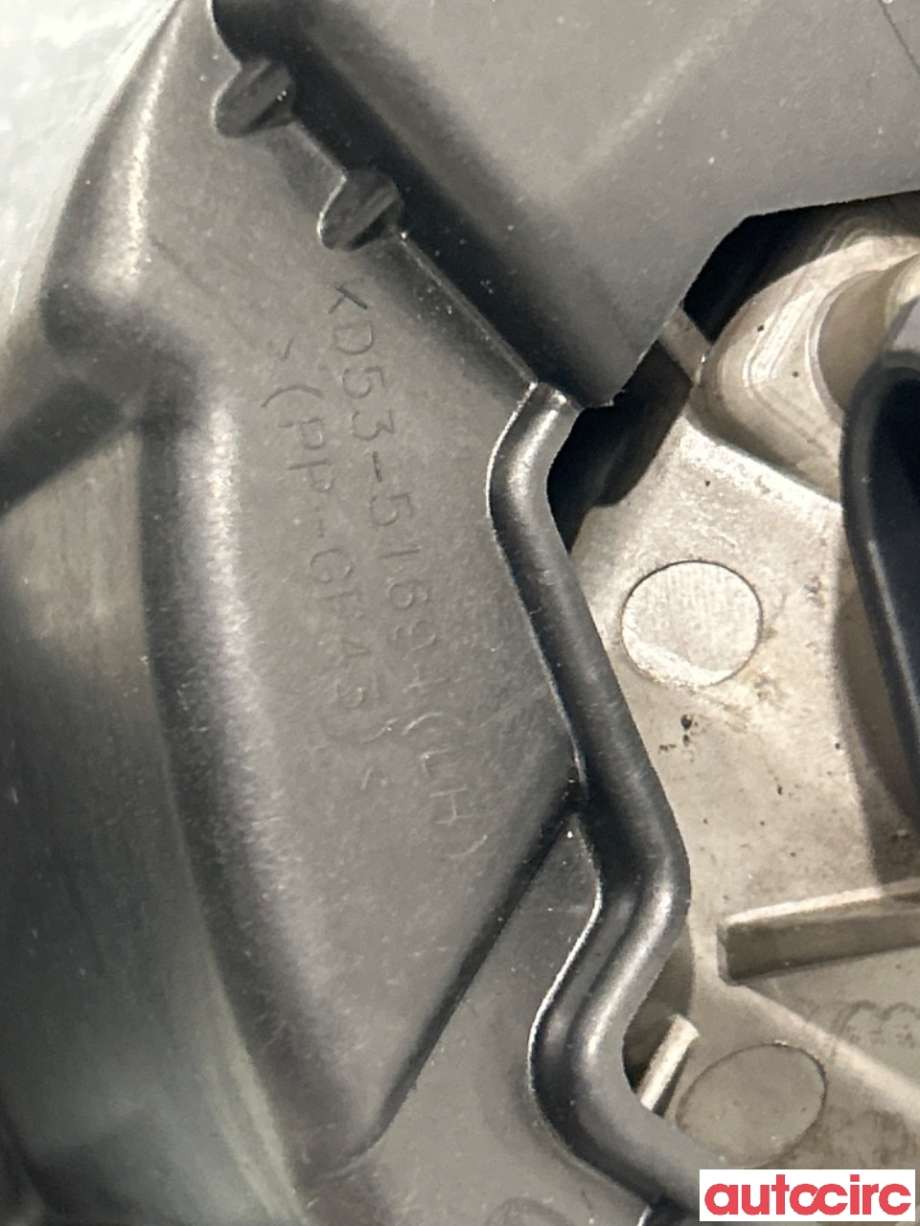 Tåkelykt venstre foran til Mazda CX-5 2012-2017 (Type I)  (MAZDA|GEG1-51-690B|)