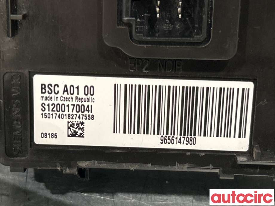 Styreenhet hengerfeste til Citroën Berlingo 2008-2015 (Type II, Fase 1)  (CITROEN|1501740182747558||S120017004I)