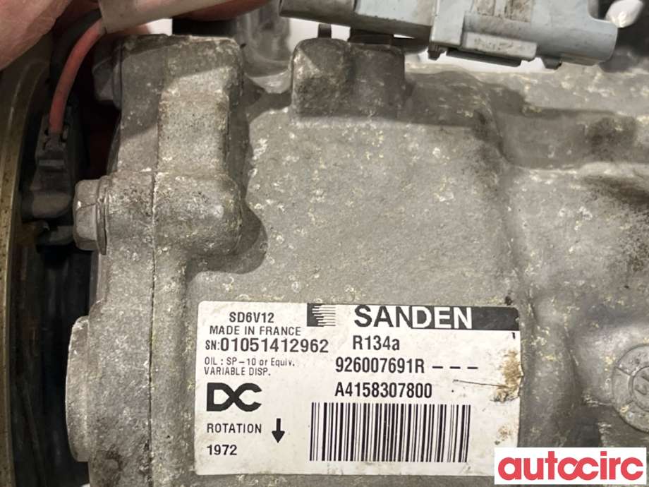 Aircondition kompressor til Renault Kangoo 2008-2021 (Type II)  (RENAULT|926007691R|SD6V121972)