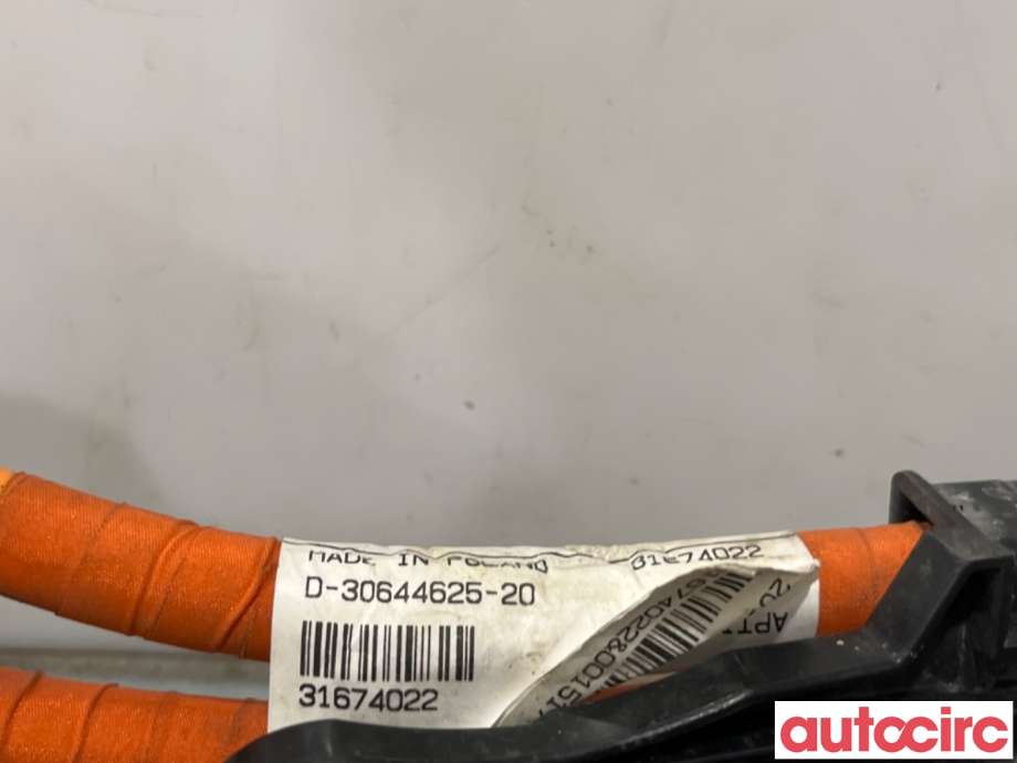 Kabel høy volt (HV) hybrid til Volvo V90 / V90 CC / S90 2016-->>  (VOLVO|31674022|)