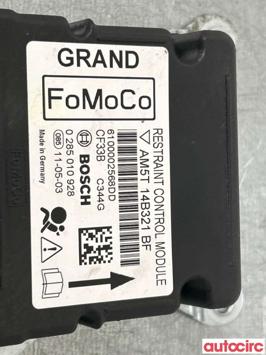 Airbag elektronikk til Ford C-Max 2010-2015 (Type II, Fase 1) (FORD|1751741||AM5T-14B321-BF)