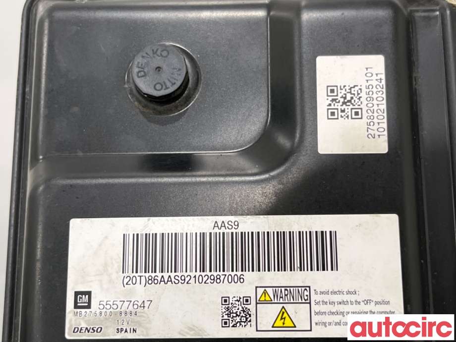 Styreenhet motor til Opel Astra J 2010-2015  (OPEL|55575082|275800-8884|55577647)