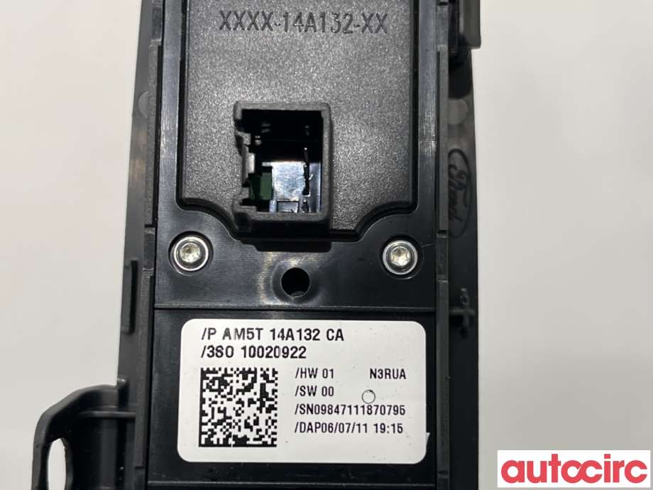 Bryter ruteheis til Ford Focus 2011-2014 (Type III, Fase 1)  (FORD|2033142||AM5T14A132CA)