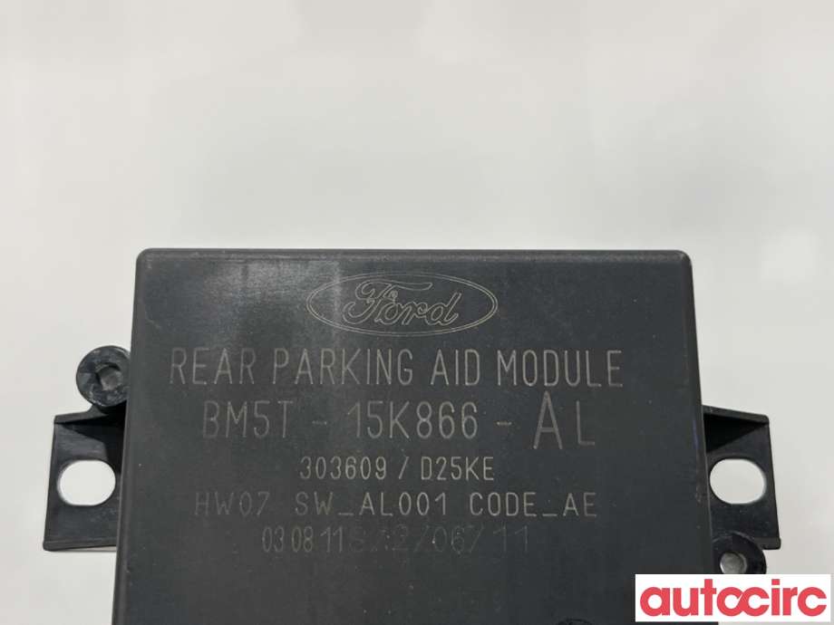 Styreenhet parkering til Ford Focus 2011-2014 (Type III, Fase 1)  (FORD|1834575|303609|BM5T-15K866-AL)