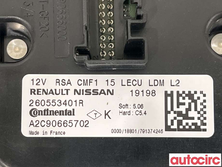 Styreenhet xenon/ballast til Renault Captur 2020-->> (Type II)  (RENAULT|260553401R|)
