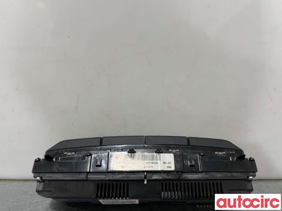 Varmeapparat betjening til Mercedes E-Klasse 2009-2013 (Fase 1) (W212) (W212) (MERCEDES|A2129009011|5HB010937-40|A2129006627)