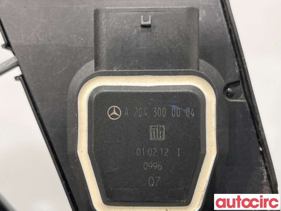 Pedal gass til Mercedes E-Klasse 2009-2013 (Fase 1) (W212) (W212) (MERCEDES|A2043000100|A2043000004|A2223000900)