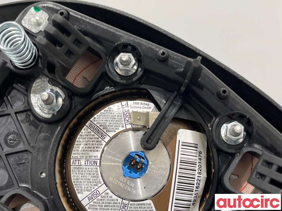 Airbag rattpute til Citroën Berlingo 2015-2019 (Type II, Fase 2)  (CITROEN|96773146ZD|34124394A)