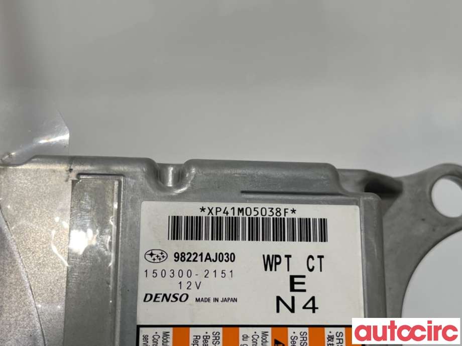Airbag elektronikk til Subaru Legacy 2009-2015  (SUBARU|98221AJ030|150300-2151)