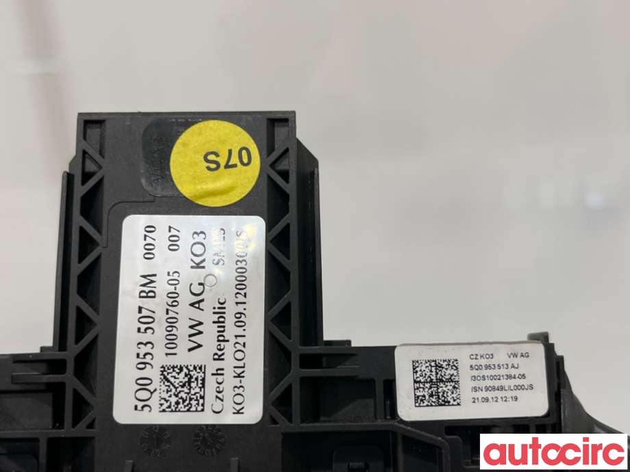 Bryter combi til VW Golf VII 2012-2017 (Fase 1)  (VOLKSWAGEN|5Q0953513AJ|10021384-05)