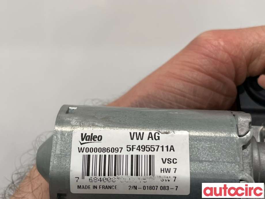 Viskermotor bakrute til Škoda Octavia 2017-2020 (Type III, Fase 2)  (SKODA|5F4955711A|W000086097)