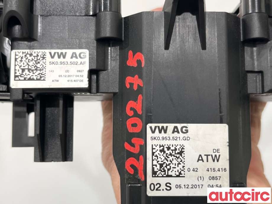 Bryter combi til VW Caddy 2015-2020 (Type III, Fase 3)  (VOLKSWAGEN|5K0953502AF|)