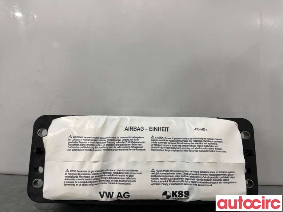 Airbag passasjer til VW Caddy 2015-2020 (Type III, Fase 3) (VOLKSWAGEN|7E0880204G||7LA880204D)