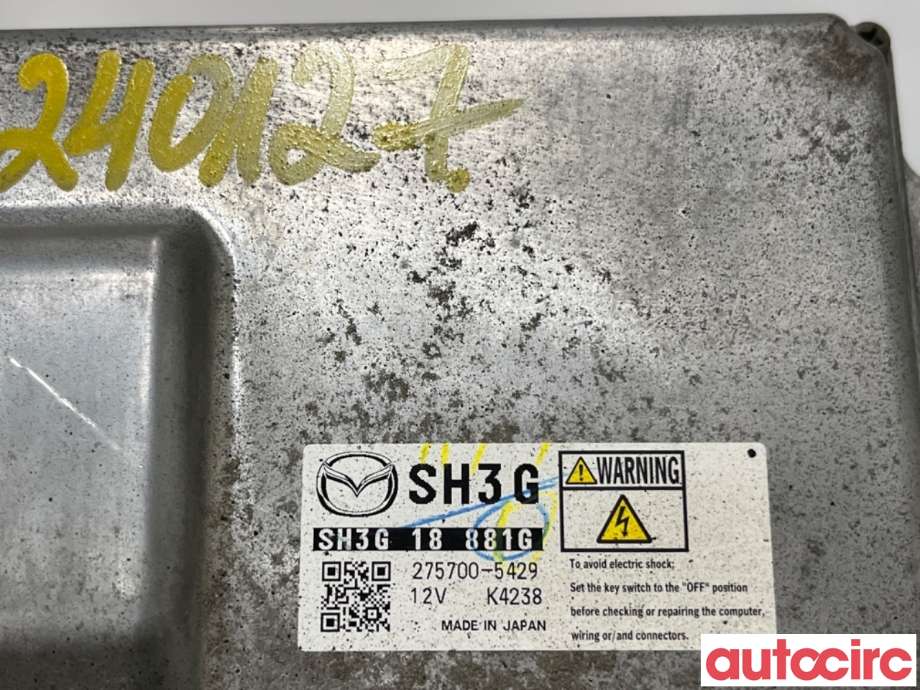 Styreenhet motor til Mazda CX-5 2012-2017 (Type I)  (MAZDA|SH3G-18-881S|275700-5429|SH3G18881G)
