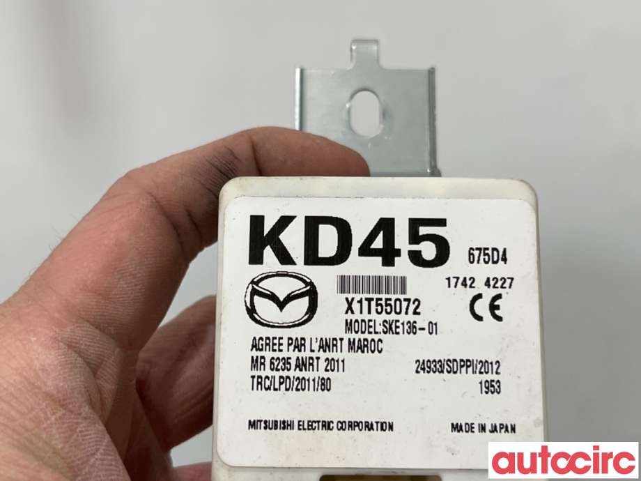 Styreenhet nøkkelfri/keyless til Mazda CX-5 2012-2017 (Type I)  (MAZDA|KD45-67-5D4A|SKE136-01|KD45675D4)