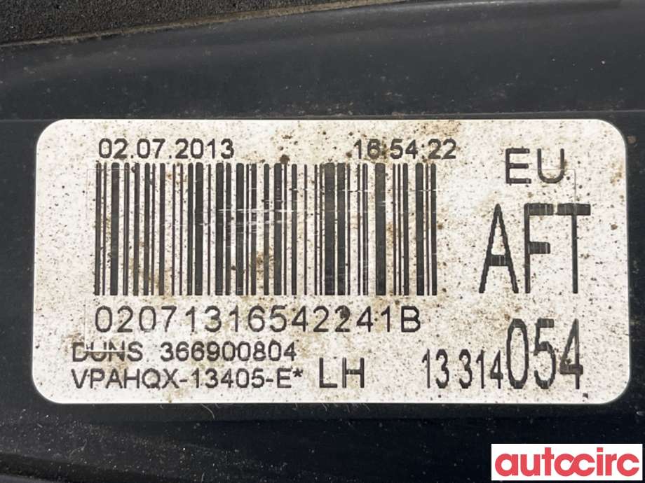 Baklykt venstre indre til Opel Astra J 2010-2015  (OPEL|13314054|)