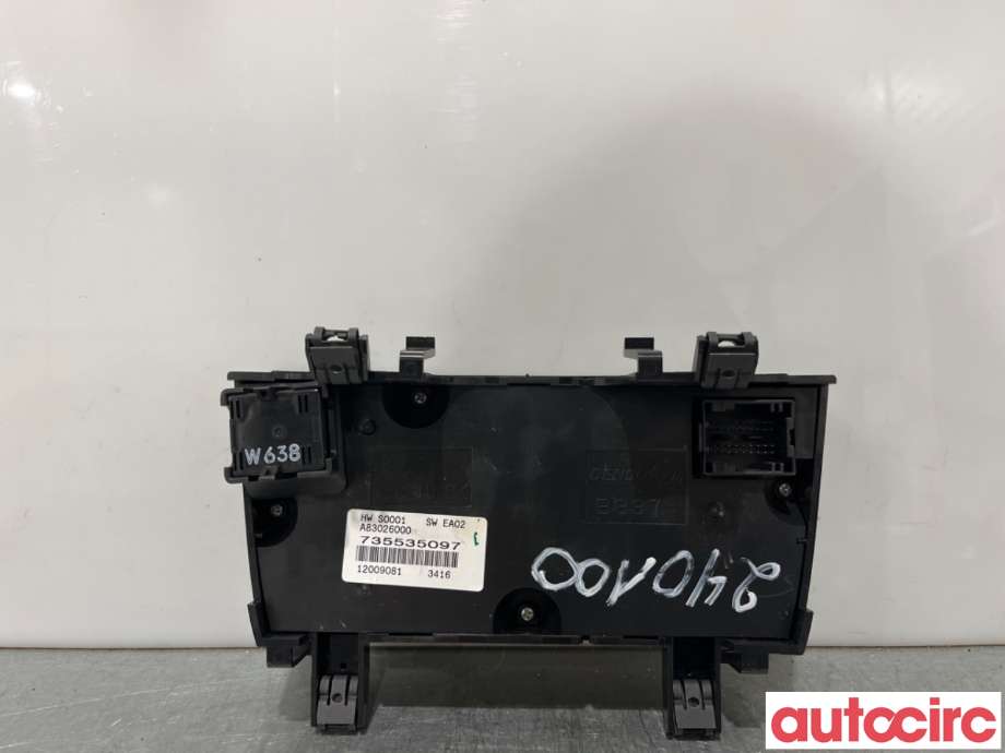 Varmeapparat betjening til Fiat Ducato 2014-->> (FIAT|735535097|)