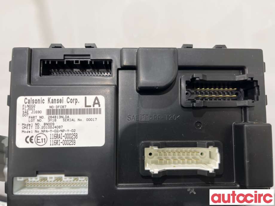 Styreenhet diverse til Nissan Leaf 2011-2017 (Type I)  (NISSAN|284B13NL0A|BN009)