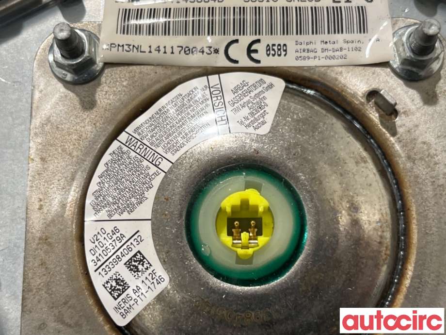 Airbag rattpute til Nissan Leaf 2011-2017 (Type I) (NISSAN|985103NL0B|34143664D)