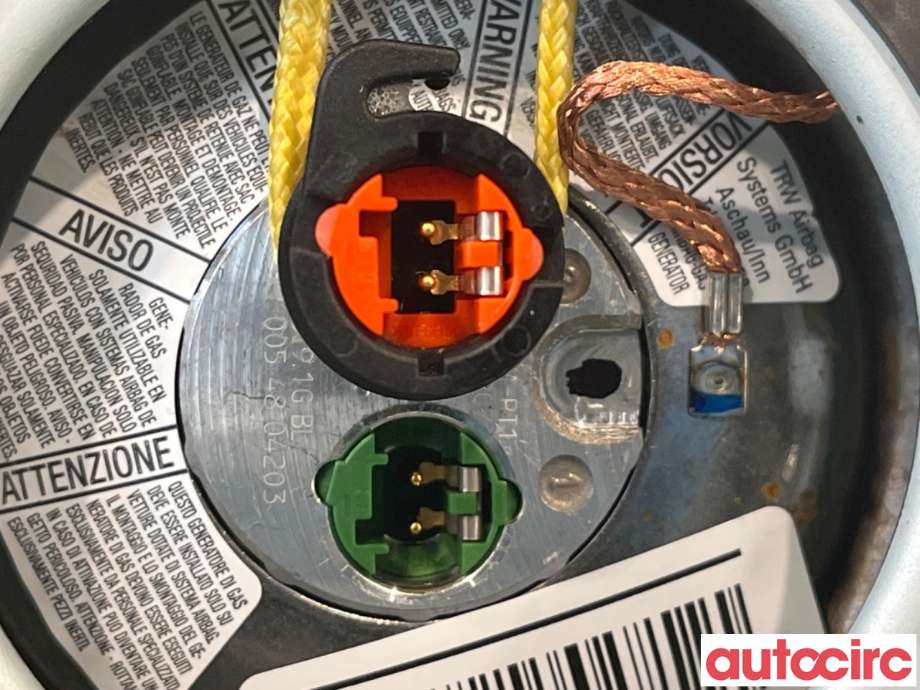 Airbag rattpute til Audi A5 2007-2016 (Type I)  (AUDI|8K0880201E|)