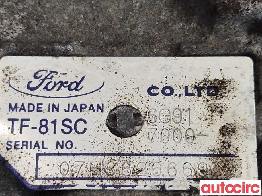 Girkasse automat til Ford Mondeo 2007-2010 (Type IV, Fase 1)  (FORD|1765468|AWF21|TF81-SC)