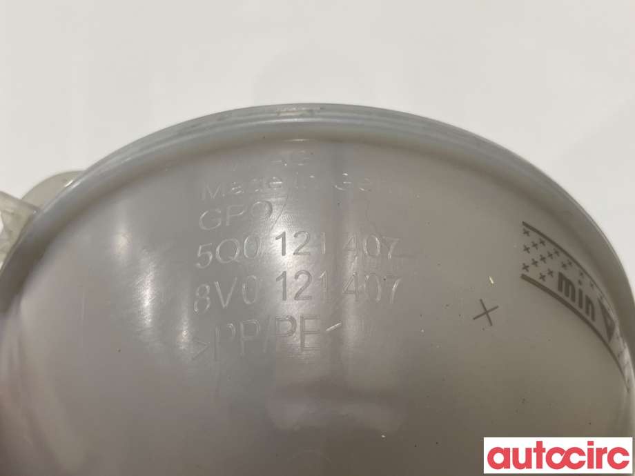Ekspansjonstank til Audi A3 2016-2020 (Type III, Fase 2) (AUDI|8V0121407A||8V0121407)