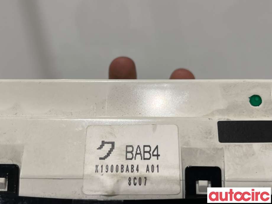 Varmeapparat betjening til Mazda 3 2006-2009 (Type I, Fase 2) (MAZDA|BAB4-61-190A|)