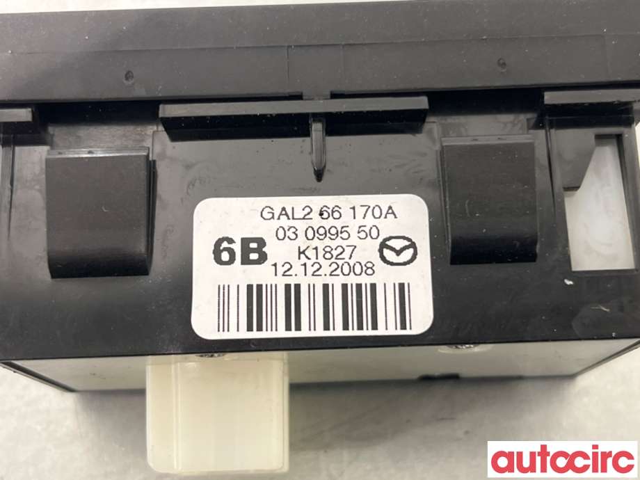 Bryter Antispinn til Mazda 6 2008-2010 (Type II, Fase 1)  (MAZDA|GAL2-66-170A||GAL266170A)