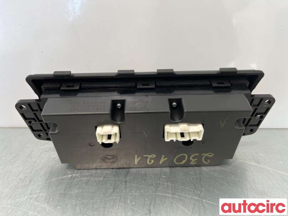 Varmeapparat betjening til Mazda 6 2008-2010 (Type II, Fase 1)  (MAZDA|GAM7-61-190B||GAM761190B)