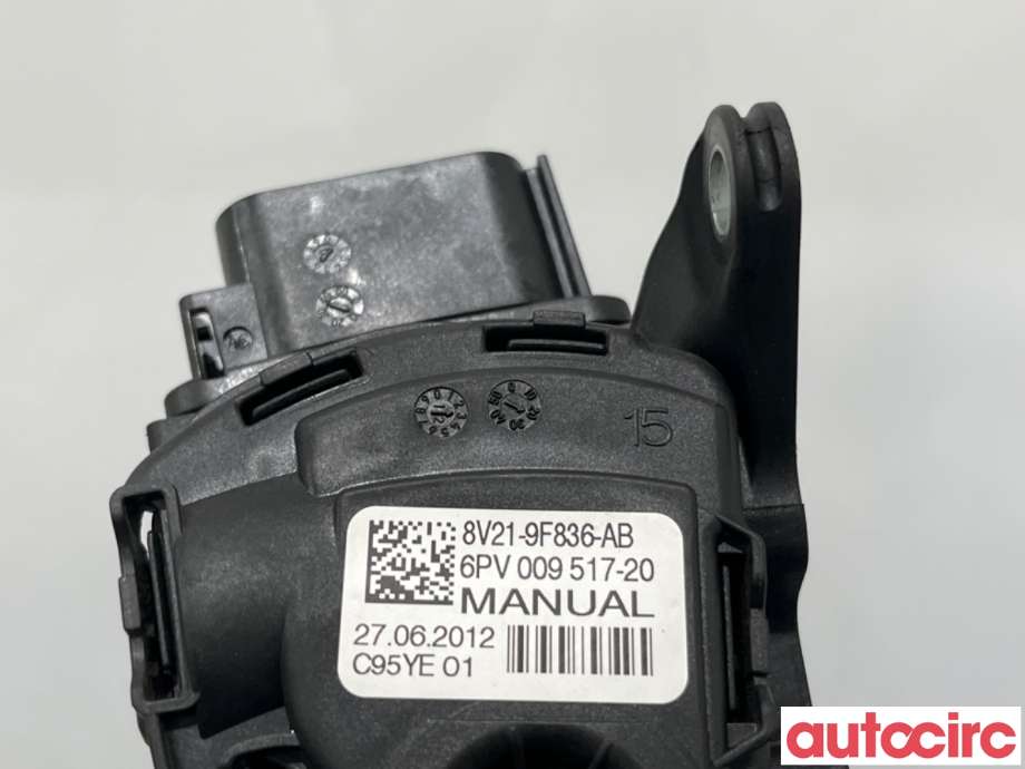 Pedal gass til Ford Fiesta 2008-2012 (Type VI, Fase 1)  (FORD|2120072|6PV009517-20|8V21-9F836-AB)