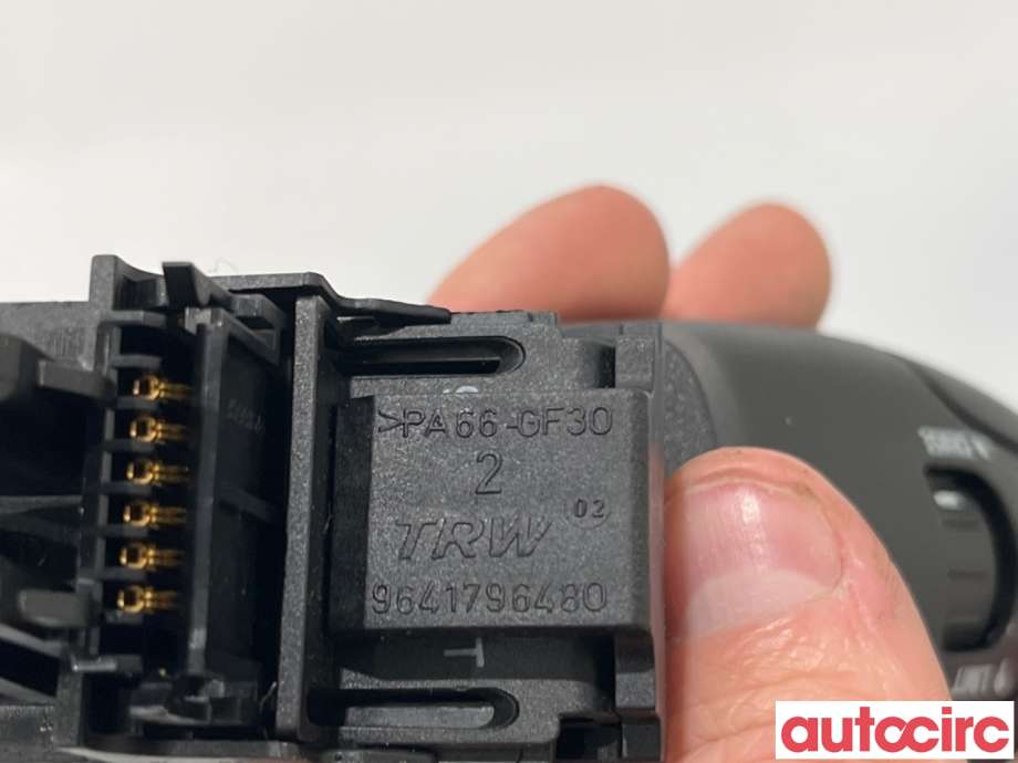 Bryter cruise control til Citroën Berlingo 2008-2015 (Type II, Fase 1)  (CITROEN|6242Z8||9641796480)