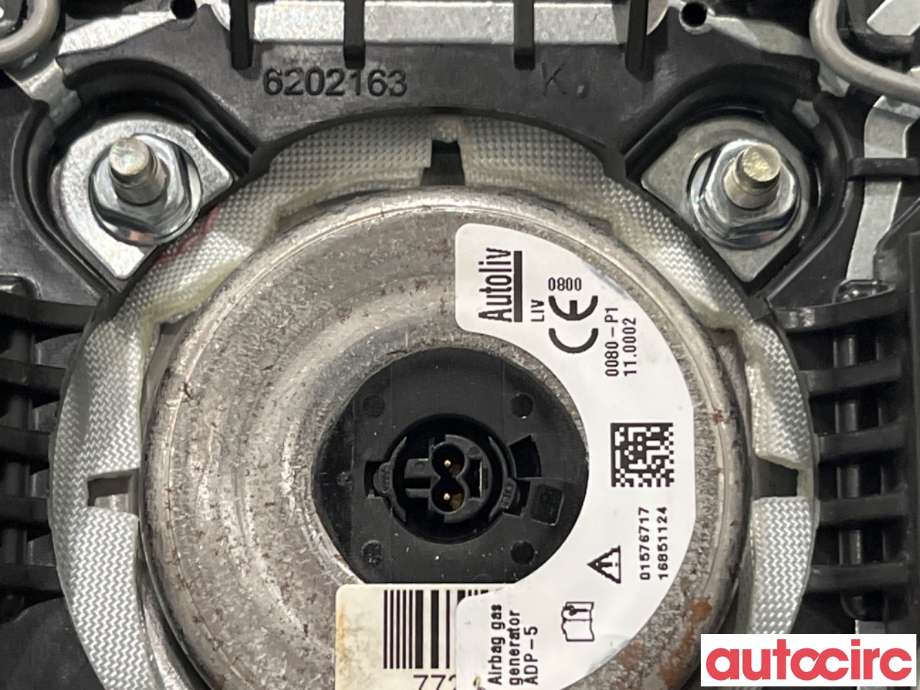 Airbag rattpute til Ford Transit Connect 2013-2018 Type II, Fase 1  (FORD|1810758||DT11-K042B85-AA35B8)