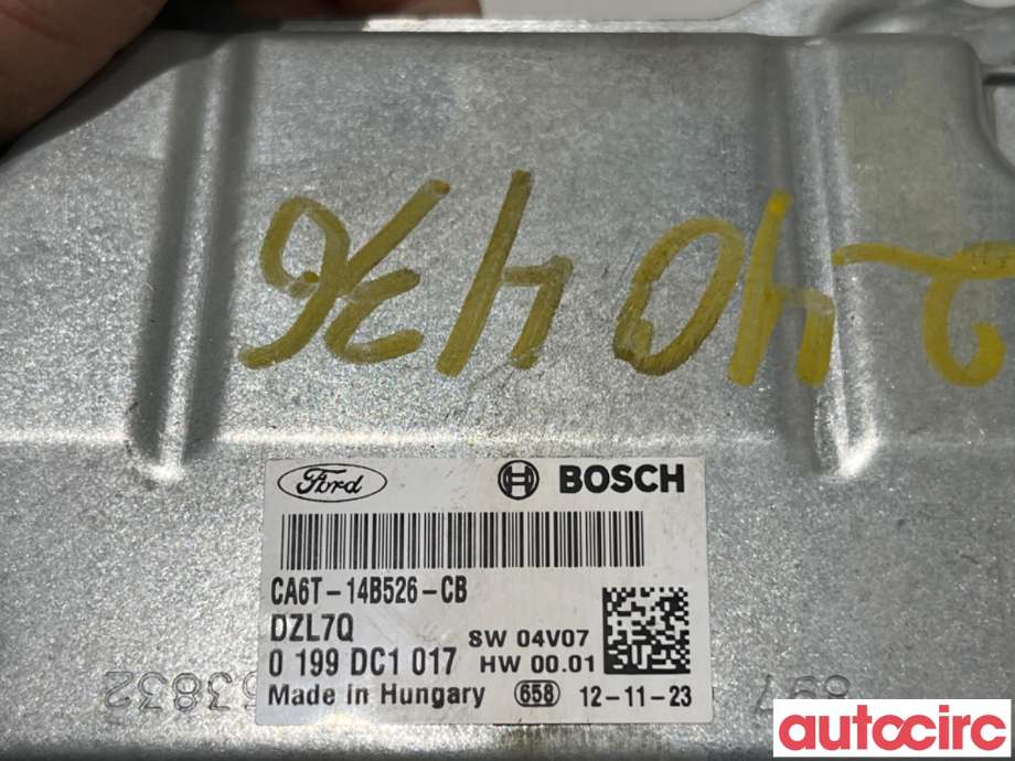 Styreenhet sete til Ford Fiesta 2013-2017 (Type VI, Fase 2)  (FORD|1907281|0199DC1017|CA6T-14B526-CB)