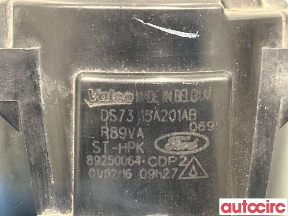Tåkelykt høyre foran til Ford S-Max 2015-->> (Type II)  (FORD|1859912||DS73-15A201-AB)