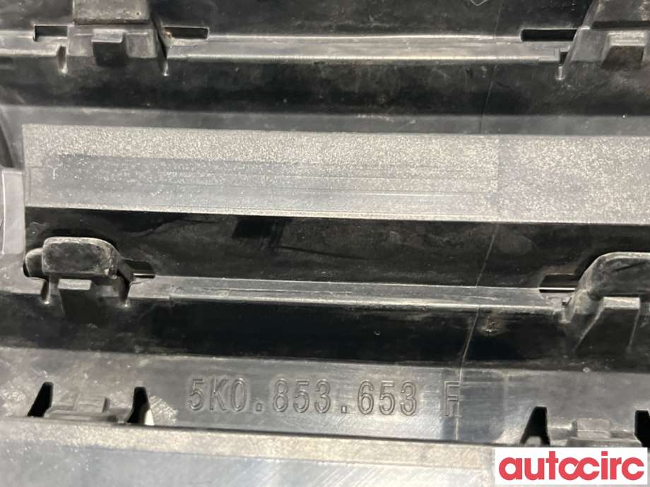 Grill til VW Golf VI 2008-2012  (VOLKSWAGEN|5K0853651AP||5K0853653F)