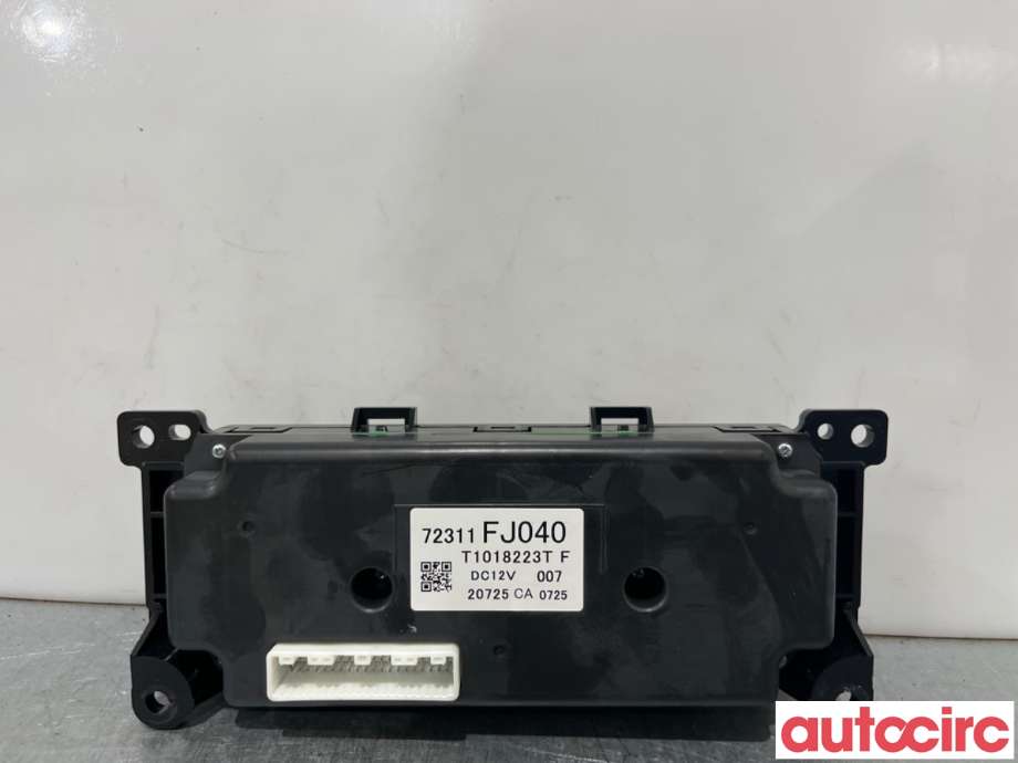 Varmeapparat betjening til Subaru XV 2012-2017 (Type I) (SUBARU|72311FJ040|)