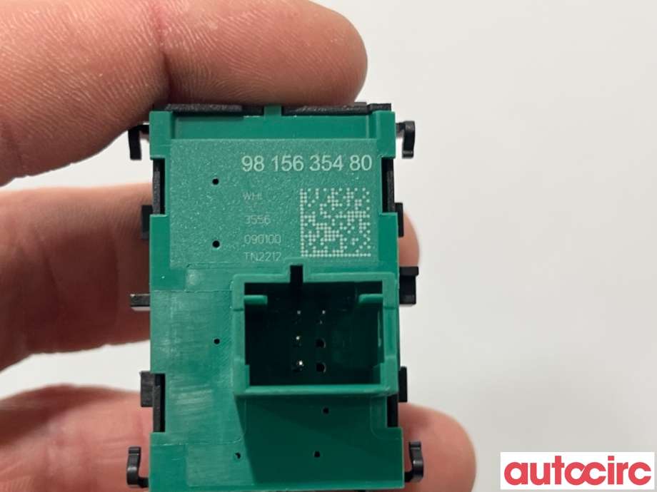 Bryter diverse til Peugeot 208 2019-->> (Type II)  (PEUGEOT|98156354ZD||9815635480)