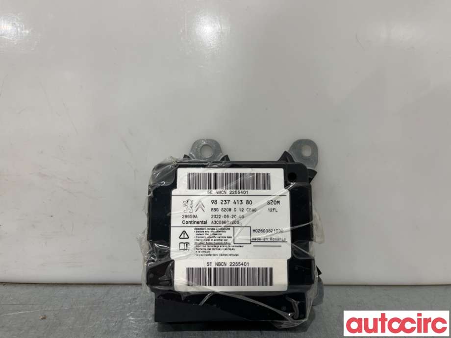 Airbag elektronikk til Peugeot 208 2019-->> (Type II) (PEUGEOT|1668221380|A3C08601200|9823741380)